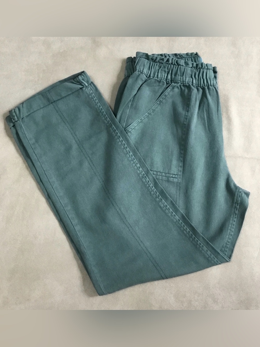 Old Navy Girls Green high Waist Utility Pants - K410
